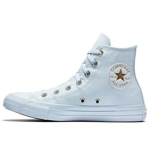 Chuck Taylor All Star Mono Glam High Top Tint Blue and Gold
